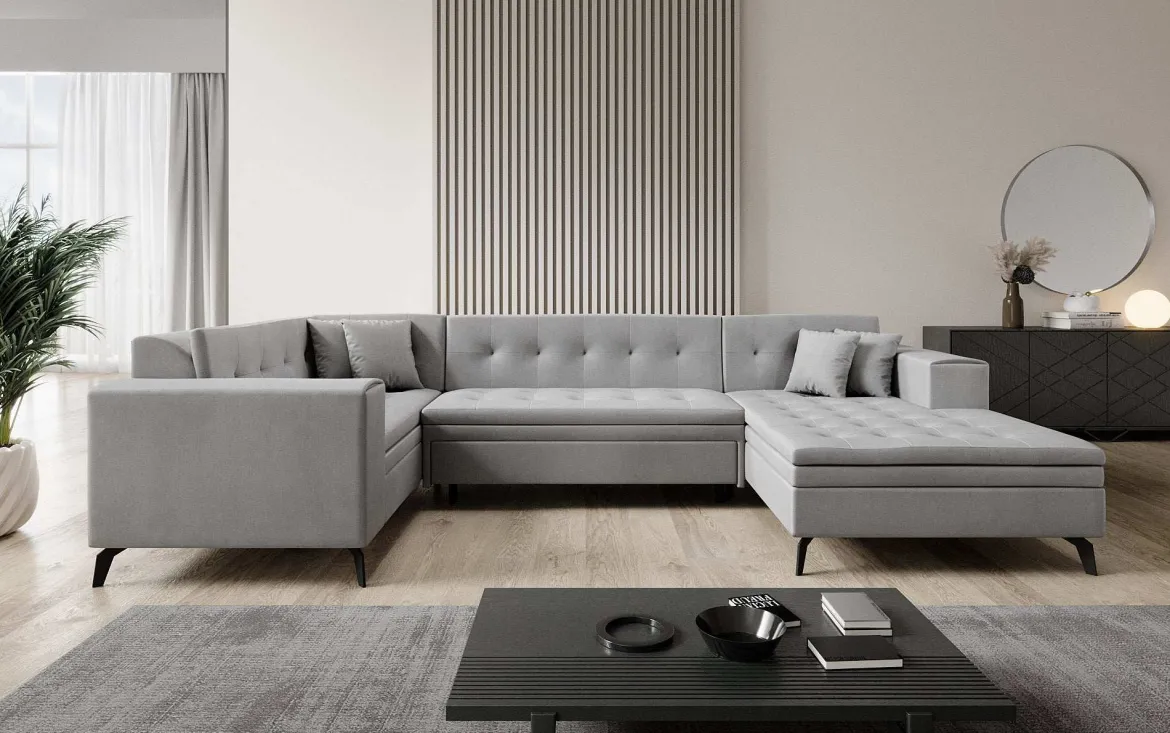 Designer Sofa Neola mit Schlaffunktion