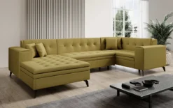 Designer Sofa Neola mit Schlaffunktion