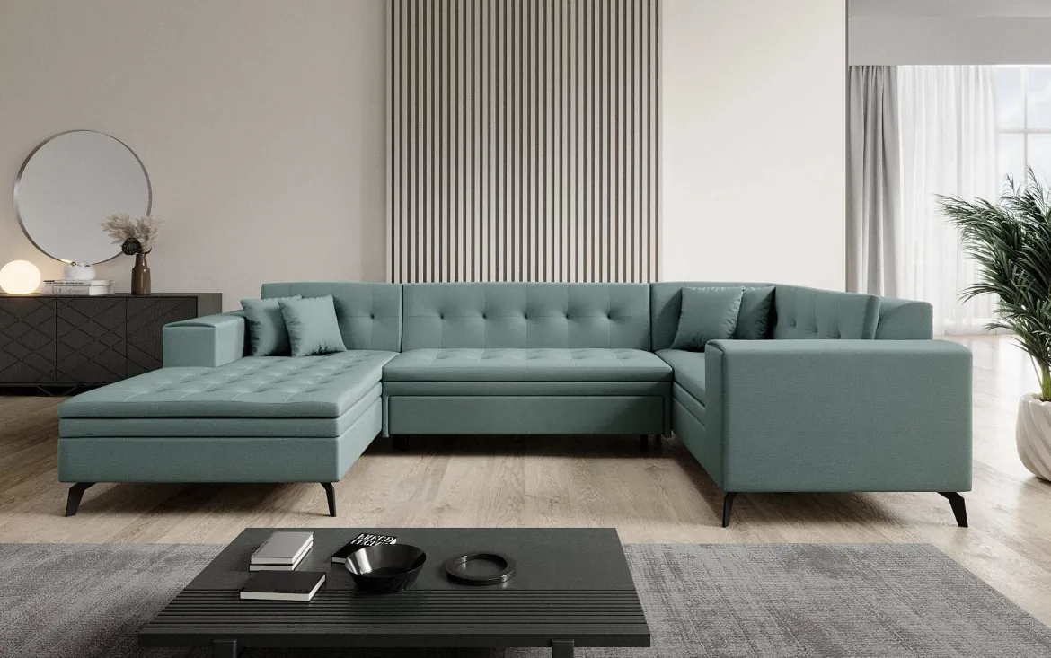 Designer Sofa Neola mit Schlaffunktion