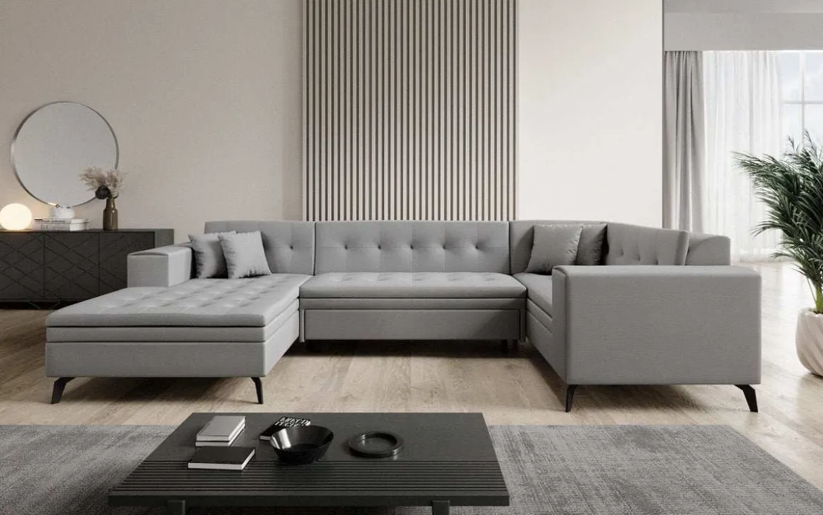 Designer Sofa Neola mit Schlaffunktion