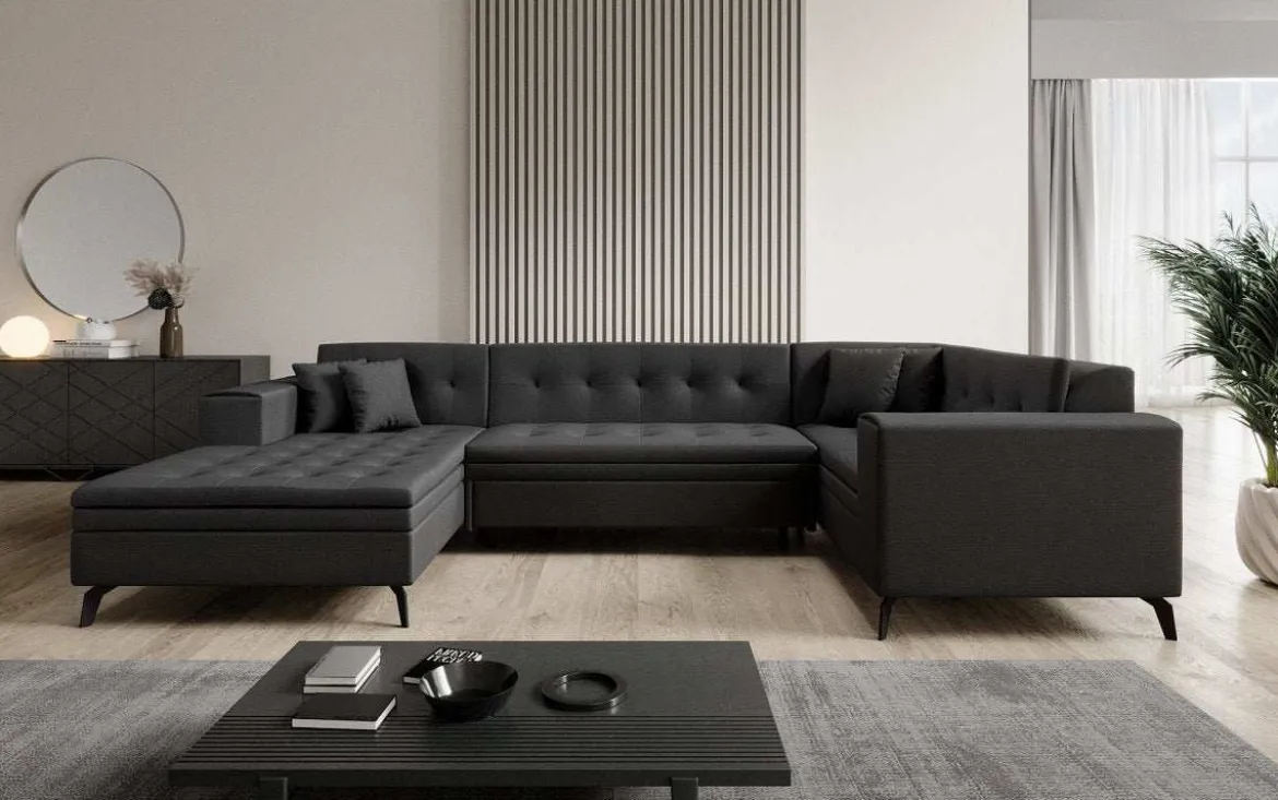 Designer Sofa Neola mit Schlaffunktion