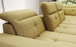 Designer Sofa Nerio mit verstellbarer Kopf- und Rückenlehne