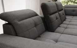 Designer Sofa Nerio mit verstellbarer Kopf- und Rückenlehne
