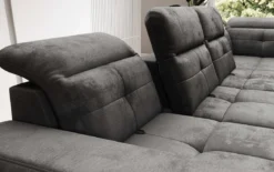 Designer Sofa Nerio mit verstellbarer Kopf- und Rückenlehne