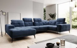 Designer Sofa Nerio mit verstellbarer Kopf- und Rückenlehne