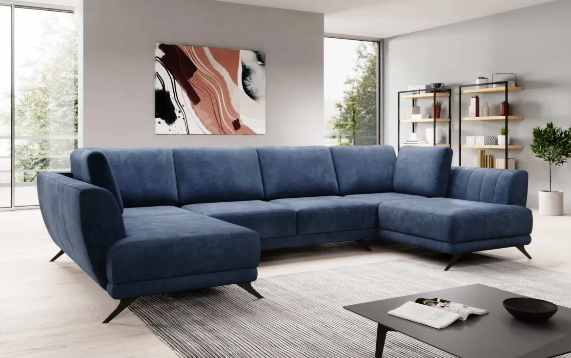Designer Sofa Nina mit Schlaffunktion