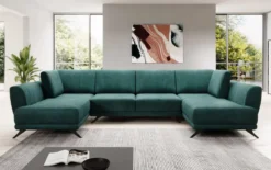 Designer Sofa Nina mit Schlaffunktion