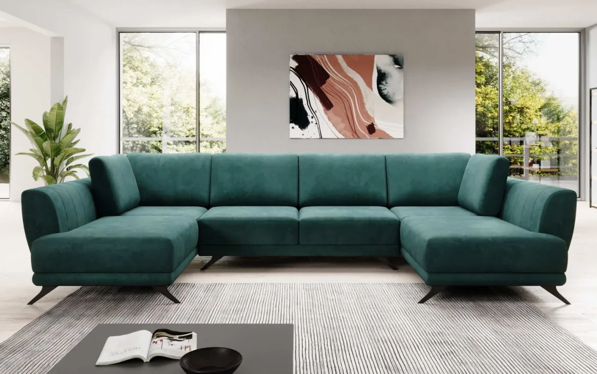 Designer Sofa Nina mit Schlaffunktion