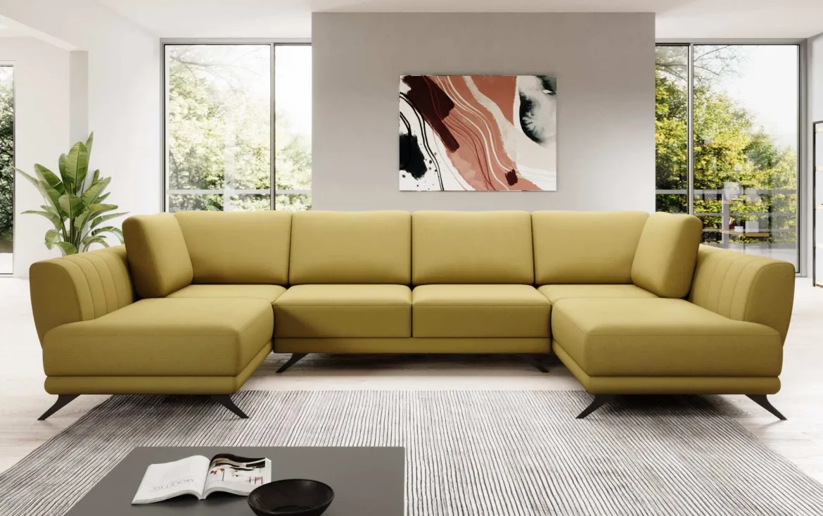 Designer Sofa Nina mit Schlaffunktion