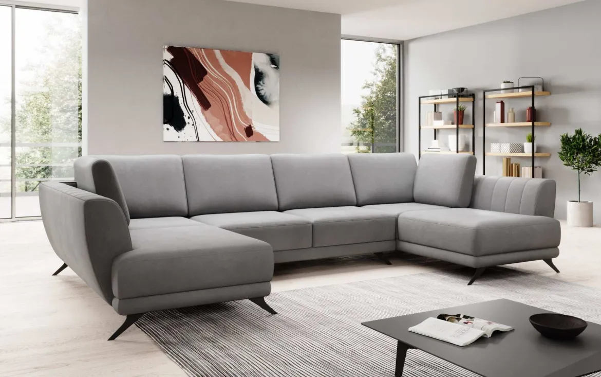Designer Sofa Nina mit Schlaffunktion