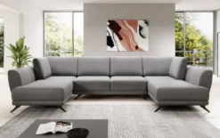 Designer Sofa Nina mit Schlaffunktion