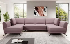 Designer Sofa Nina mit Schlaffunktion
