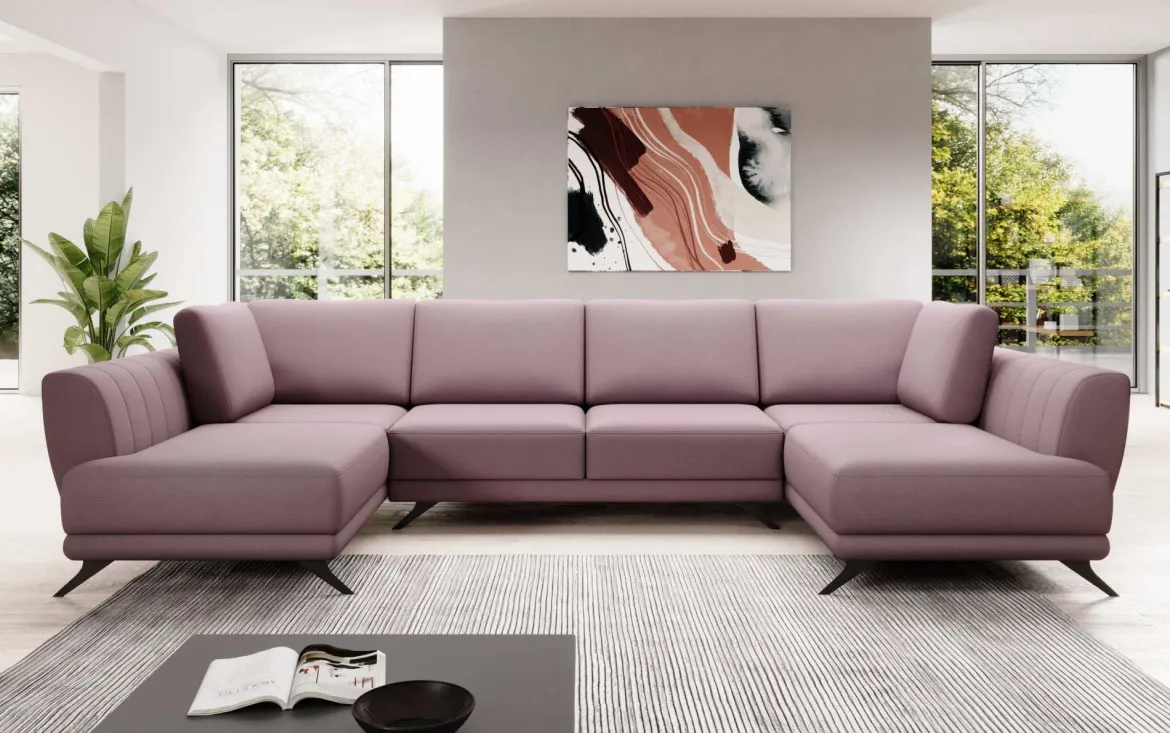 Designer Sofa Nina mit Schlaffunktion