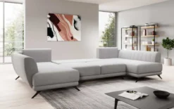 Designer Sofa Nina mit Schlaffunktion