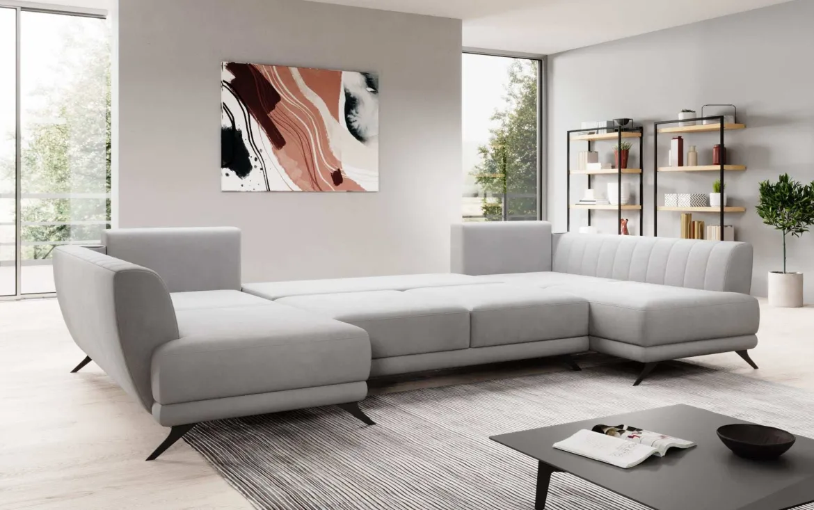 Designer Sofa Nina mit Schlaffunktion
