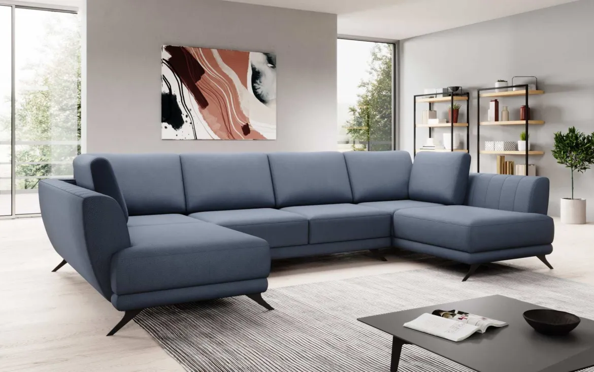 Designer Sofa Nina mit Schlaffunktion
