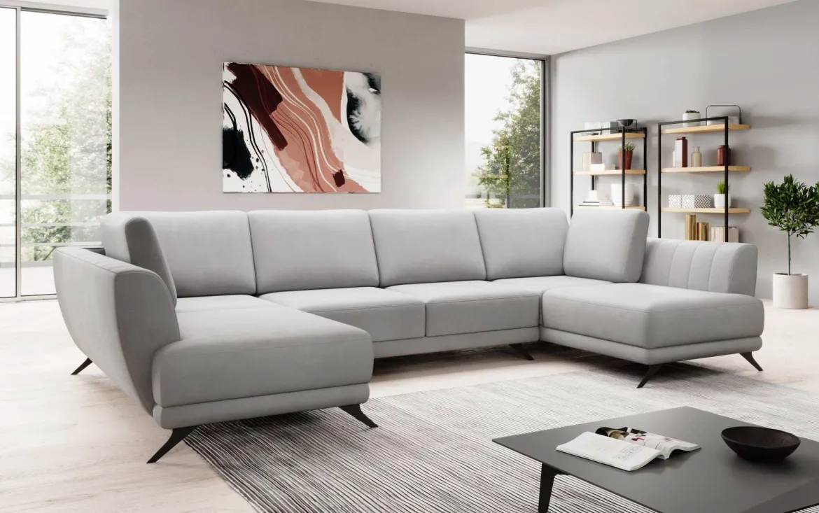 Designer Sofa Nina mit Schlaffunktion