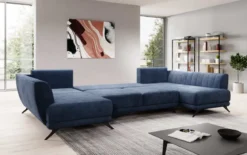 Designer Sofa Nina mit Schlaffunktion