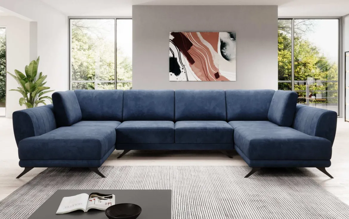 Designer Sofa Nina mit Schlaffunktion