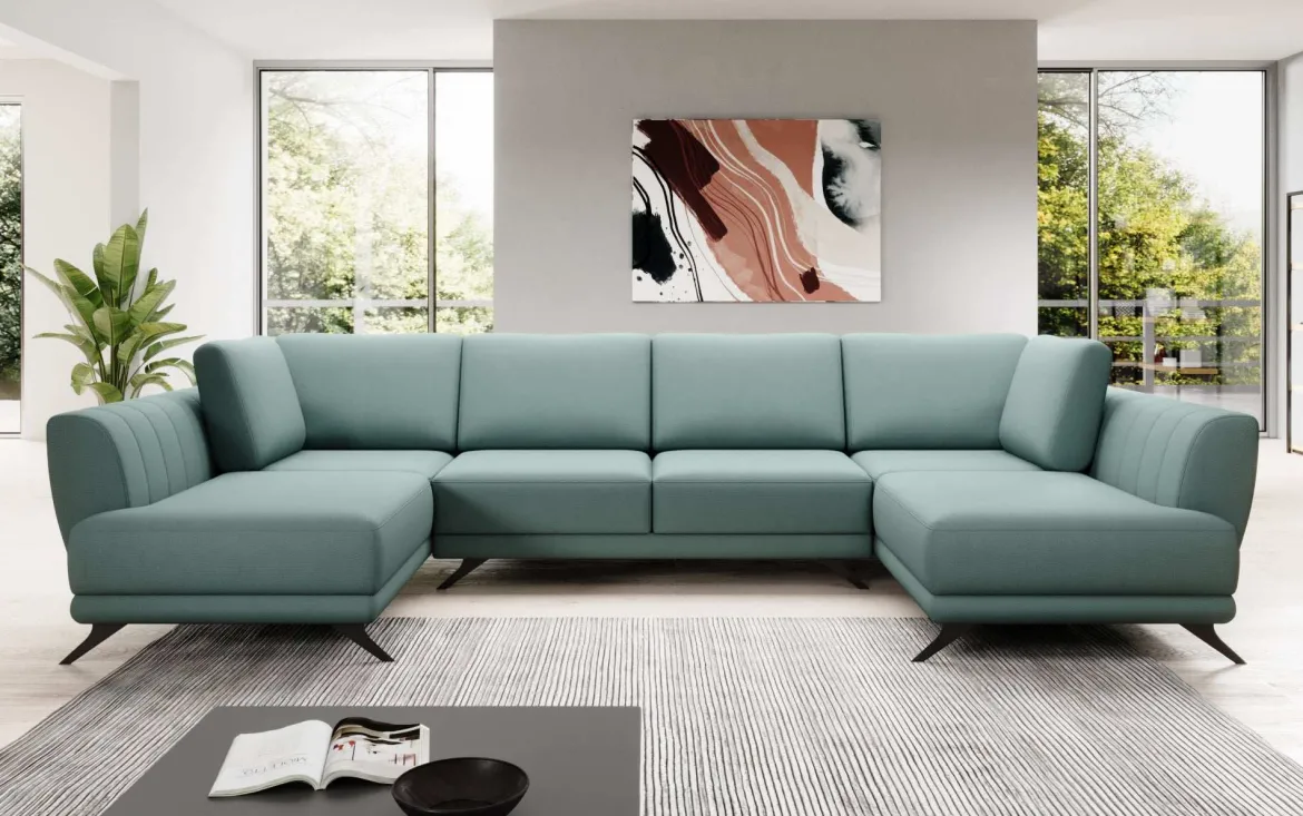 Designer Sofa Nina mit Schlaffunktion