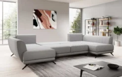 Designer Sofa Nina mit Schlaffunktion