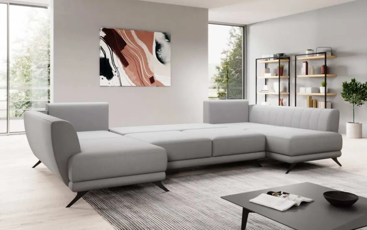 Designer Sofa Nina mit Schlaffunktion