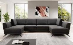 Designer Sofa Nina mit Schlaffunktion