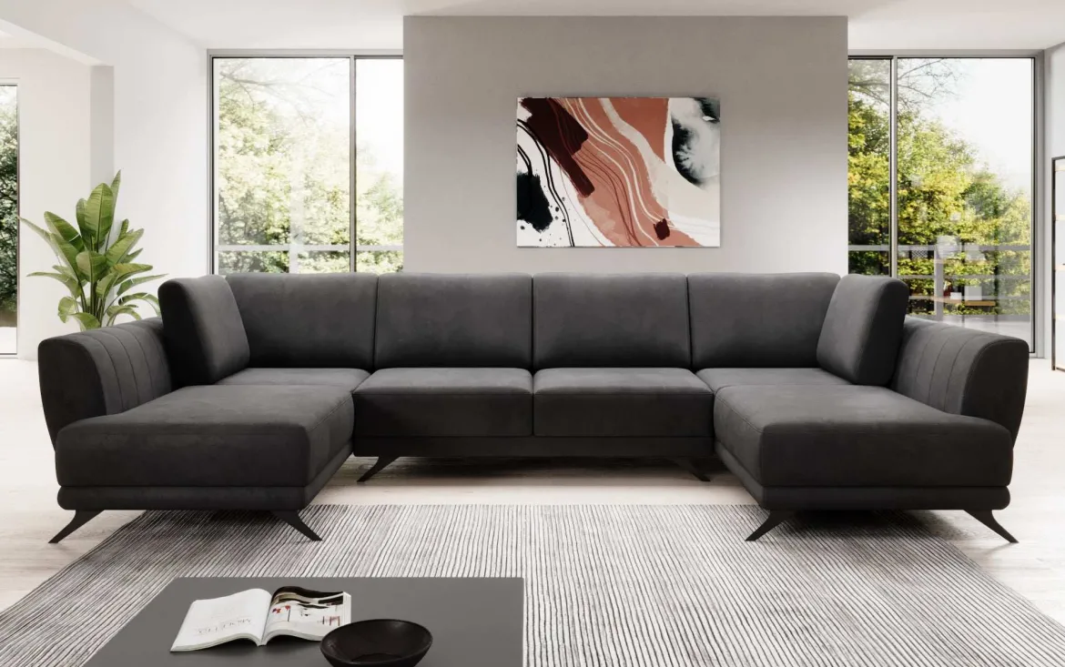 Designer Sofa Nina mit Schlaffunktion