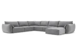 Designer Sofa Nuvola U in Samt