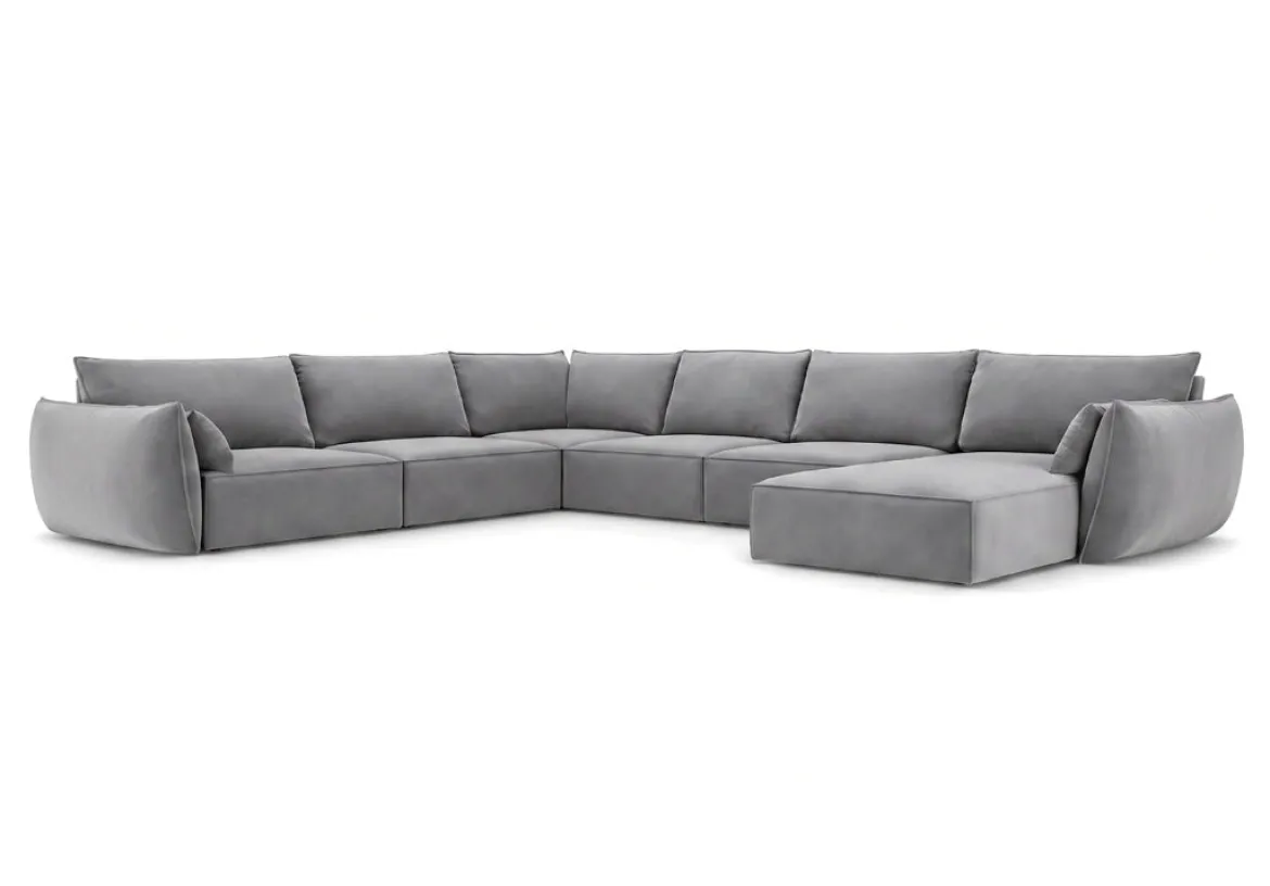 Designer Sofa Nuvola U in Samt