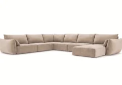 Designer Sofa Nuvola U in Samt