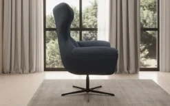 Designer Sofa-Sessel Aurelio in Stoff