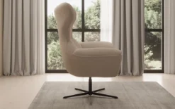 Designer Sofa-Sessel Aurelio in Bouclé