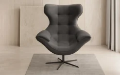 Designer Sofa-Sessel Aurelio in Samt