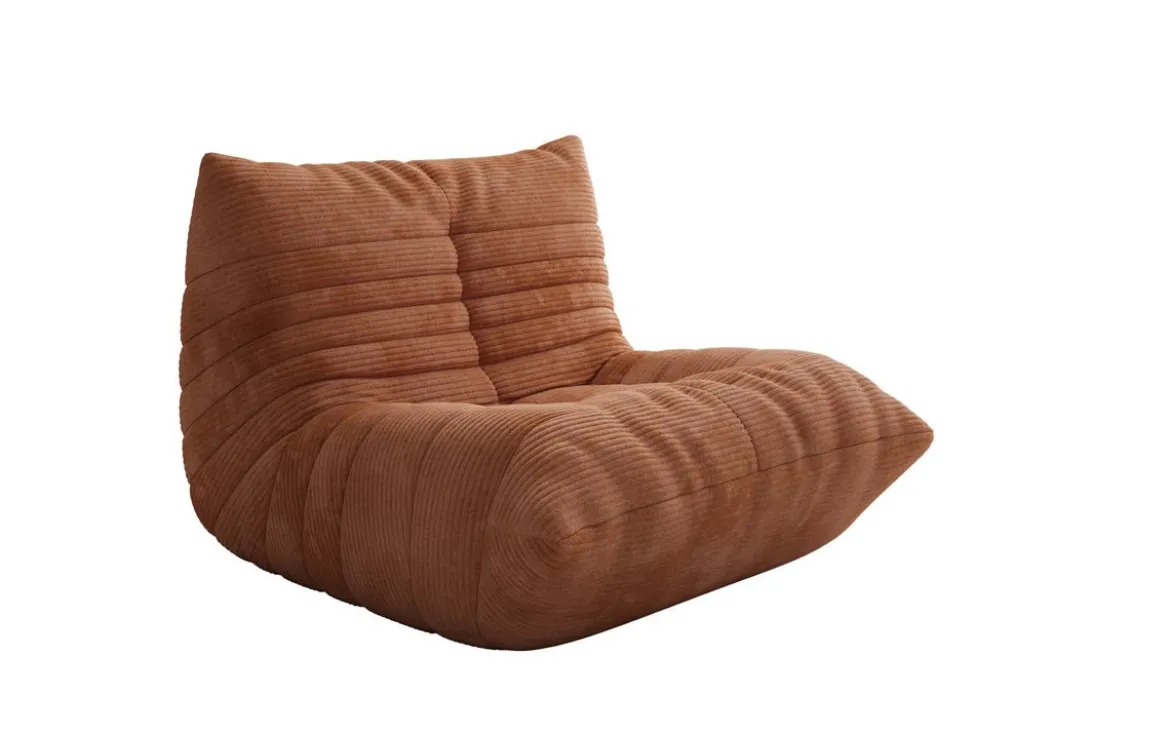 Designer Sofa-Sessel Calmo in Cord