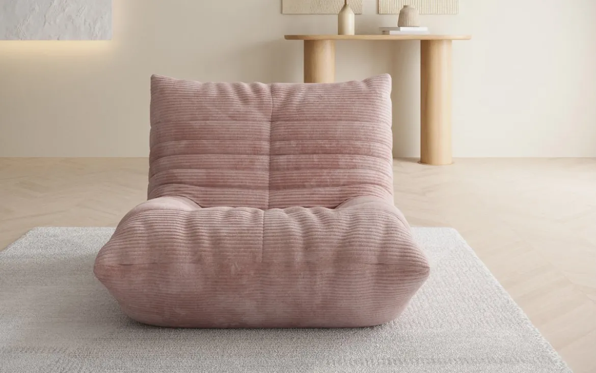 Designer Sofa-Sessel Calmo in Cord