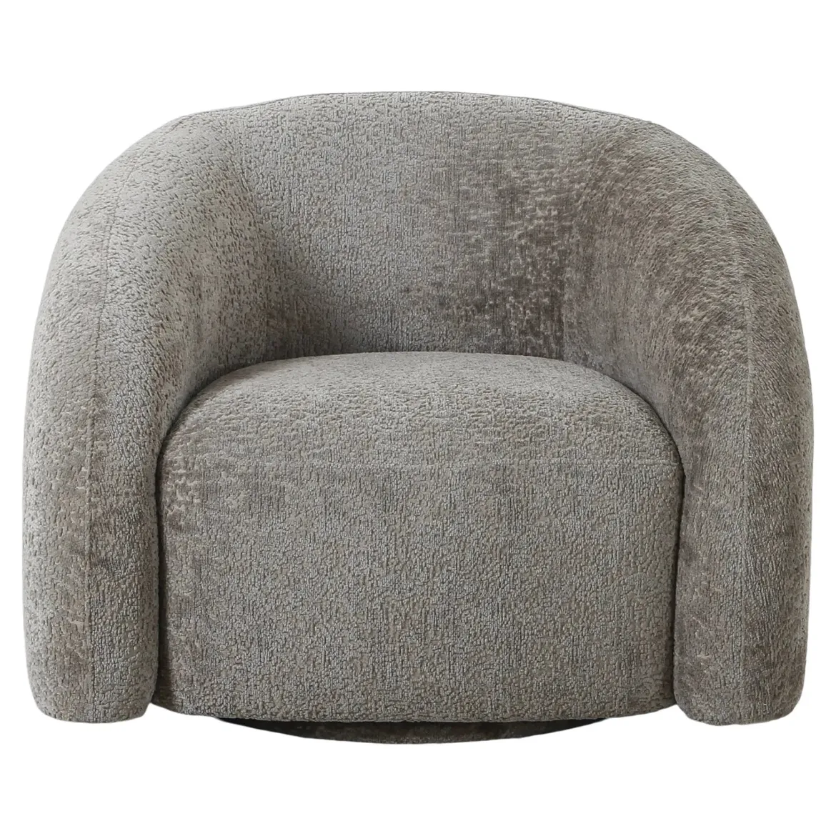 Designer Sofa-Sessel Korfu mit Drehfunktion in Sand Bouclé