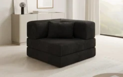Designer Sofa-Sessel Lazy in Cord