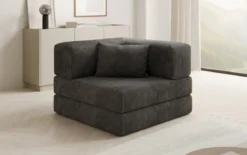 Designer Sofa-Sessel Lazy in Cord