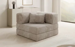 Designer Sofa-Sessel Lazy in Cord