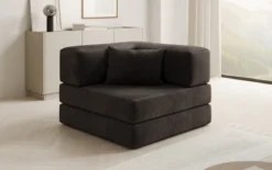 Designer Sofa-Sessel Lazy in Samt