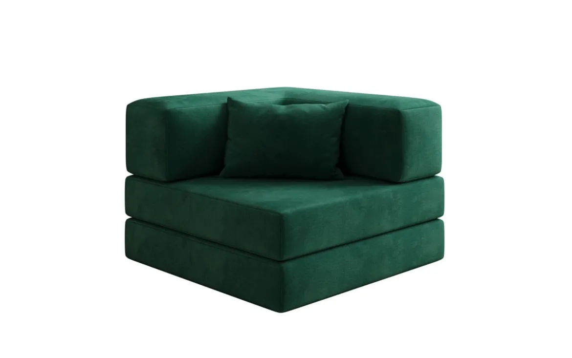 Designer Sofa-Sessel Lazy in Samt