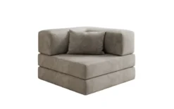 Designer Sofa-Sessel Lazy in Samt