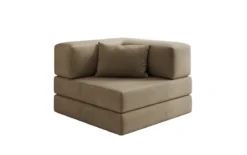 Designer Sofa-Sessel Lazy in Samt