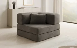Designer Sofa-Sessel Lazy in Samt