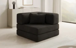 Designer Sofa-Sessel Lazy in Samt