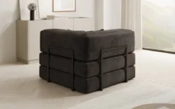 Designer Sofa-Sessel Lazy in Samt