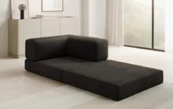 Designer Sofa-Sessel Lazy in Samt