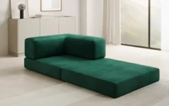 Designer Sofa-Sessel Lazy in Samt