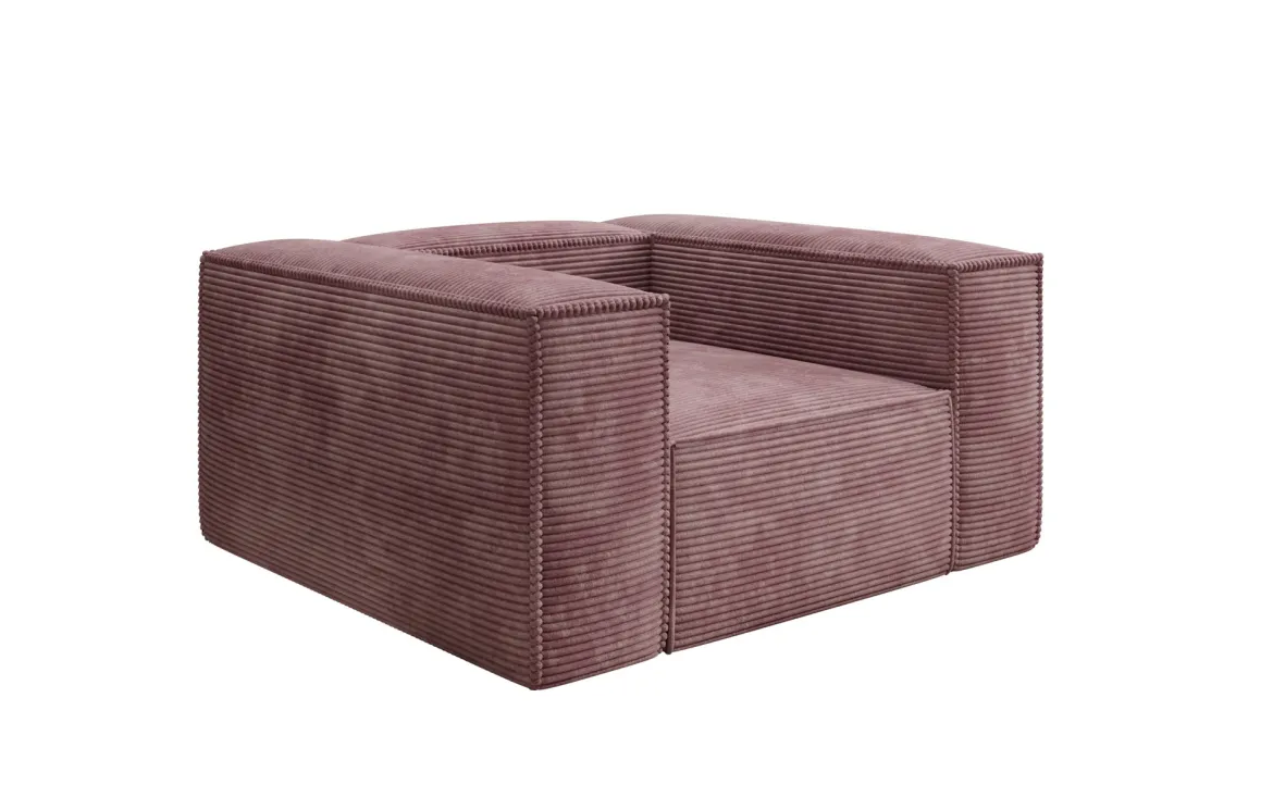 Designer Sofa-Sessel Lesley in Cord